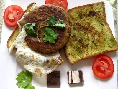 Eggless Veg Omelette Recipe