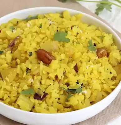 Potato Poha Recipe